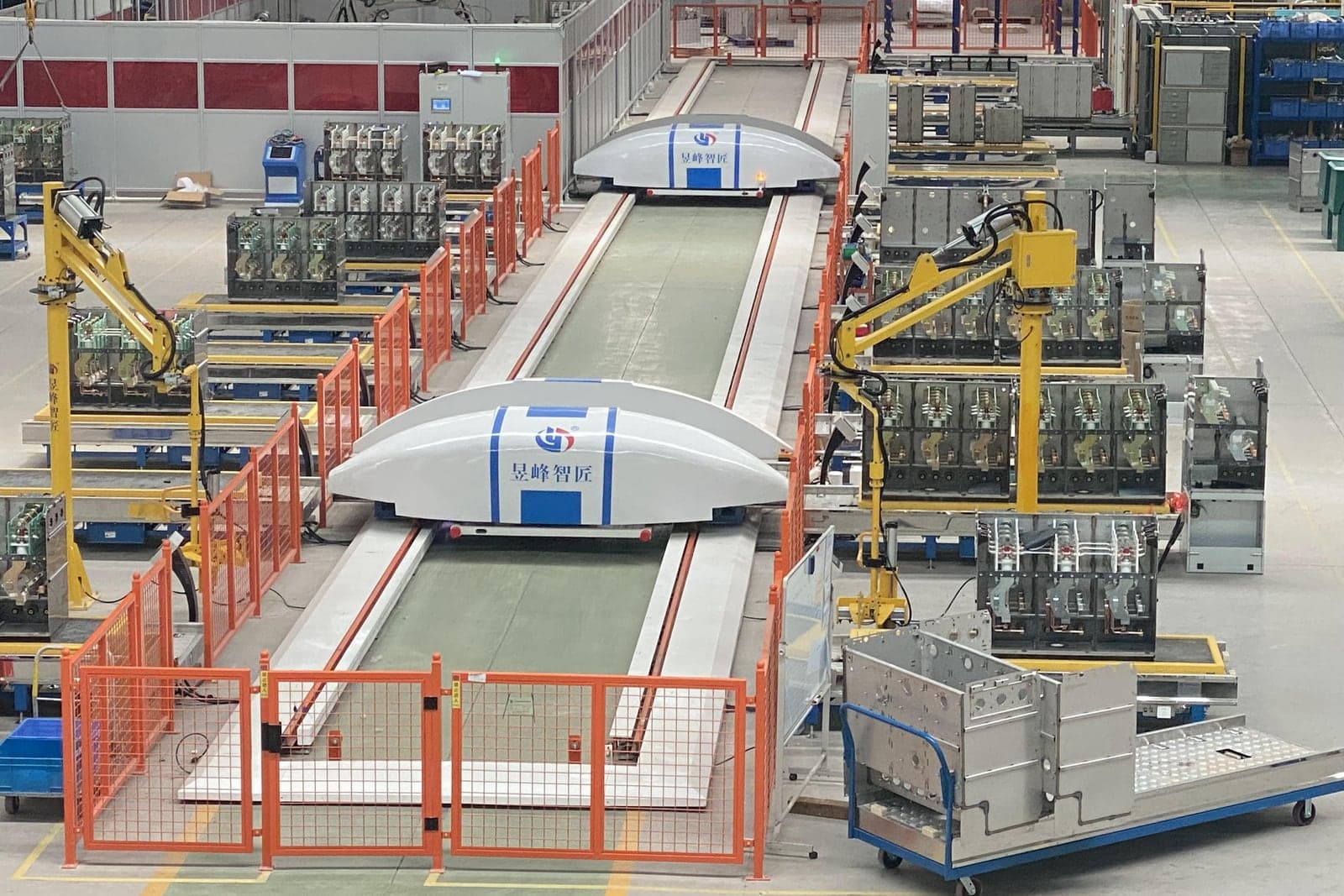 gas insulated switchgear production line for industrial automation