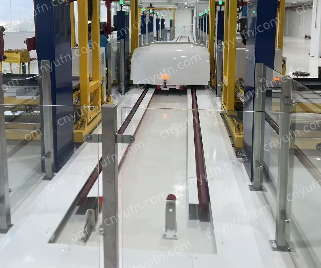 VCB automated production line overview for electrical equipment manufacturing